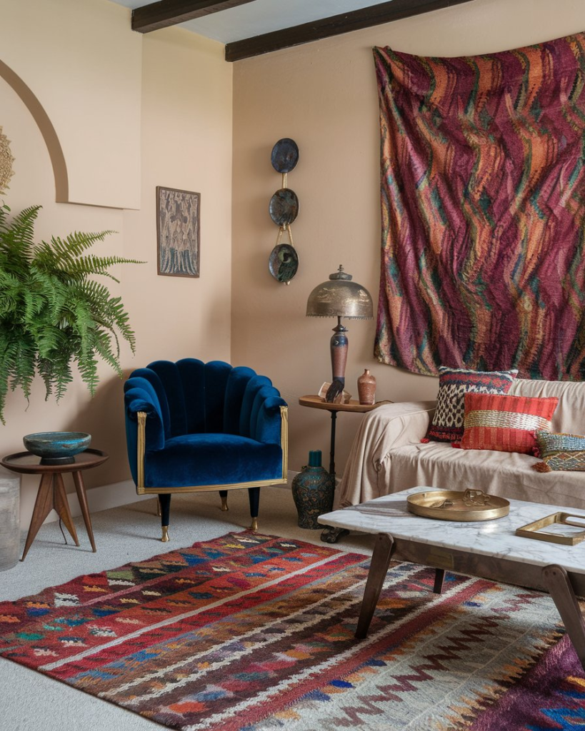 Bohemian Living Room Design Ideas