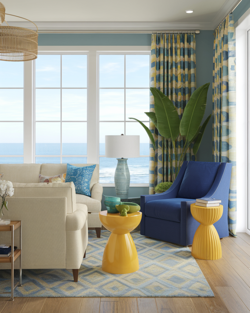 Coastal Living Room Design Ideas