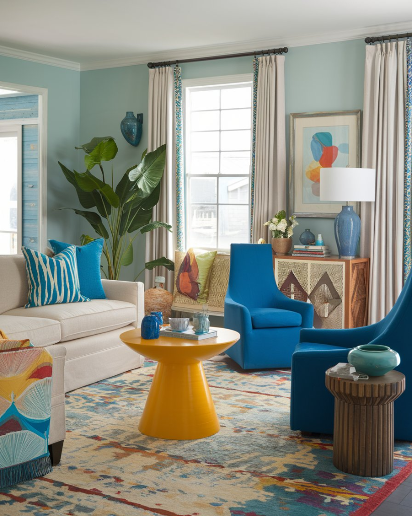 Coastal Living Room Design Ideas