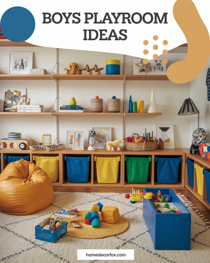 Boys Playroom Ideas