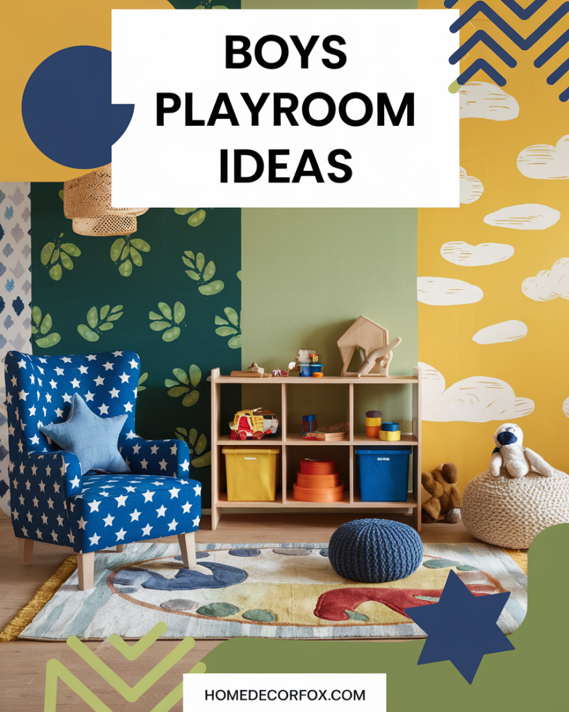 Boys Playroom Ideas