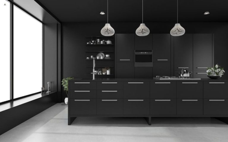 Black Kitchen Cabinet Ideas