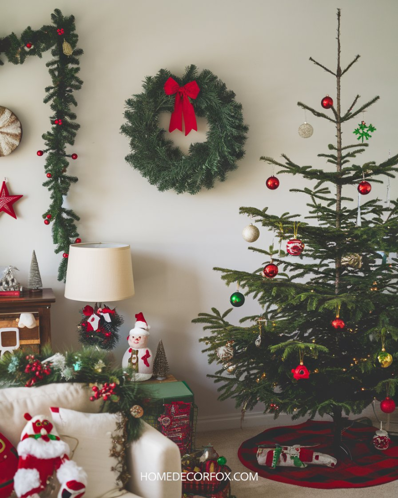 Living Room Christmas Decor Ideas