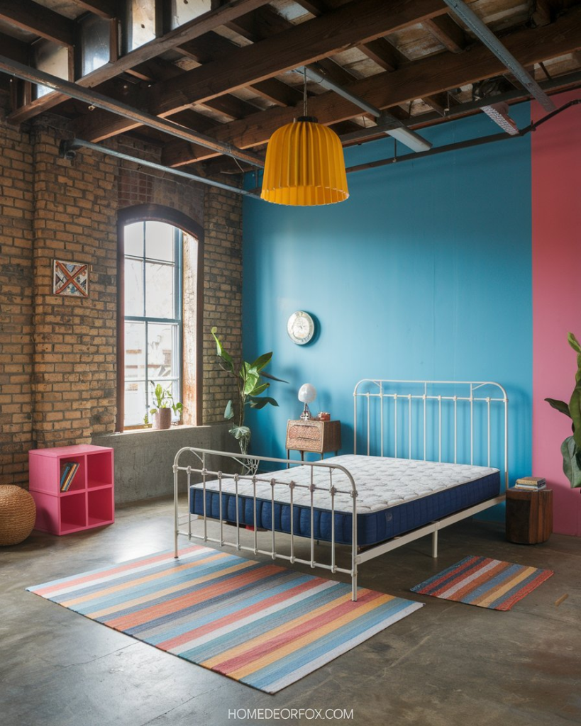 Industrial Style Bedroom Ideas