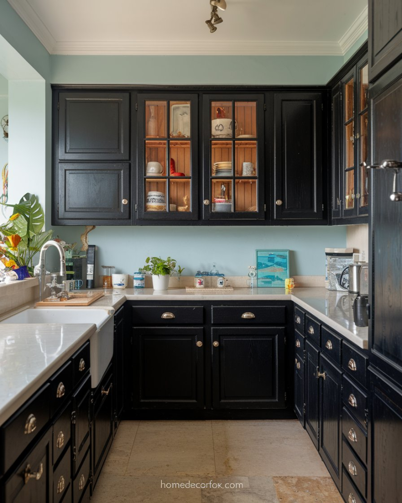 Black Kitchen Cabinet Ideas