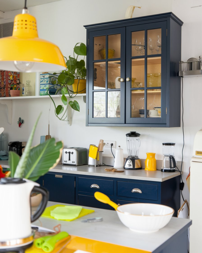 Navy Kitchen Cabinet Ideas