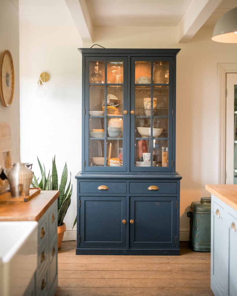 Navy Kitchen Cabinet Ideas