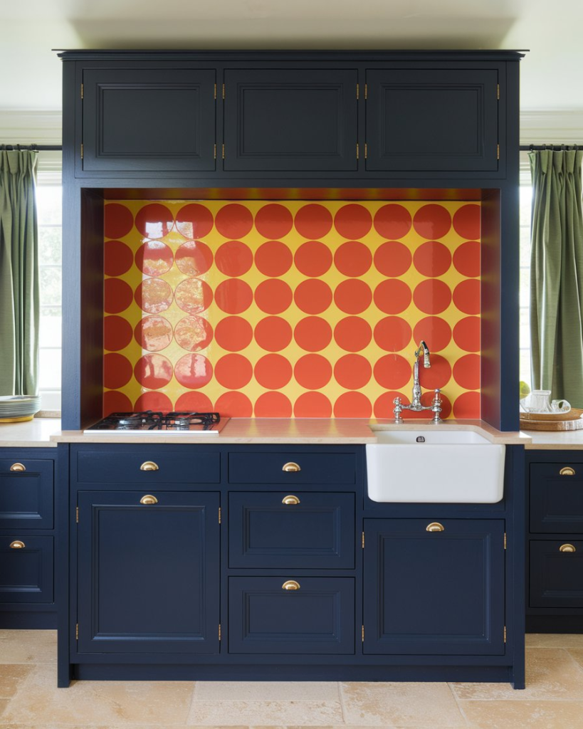 Navy Kitchen Cabinet Ideas