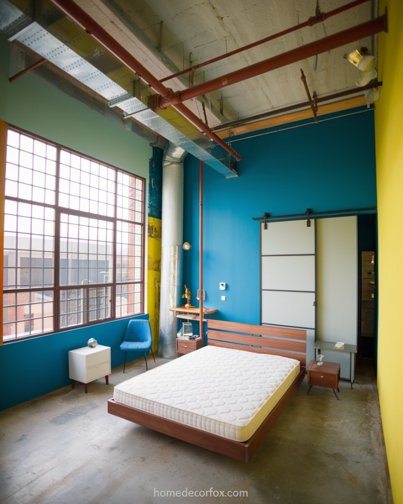 Industrial Style Bedroom Ideas