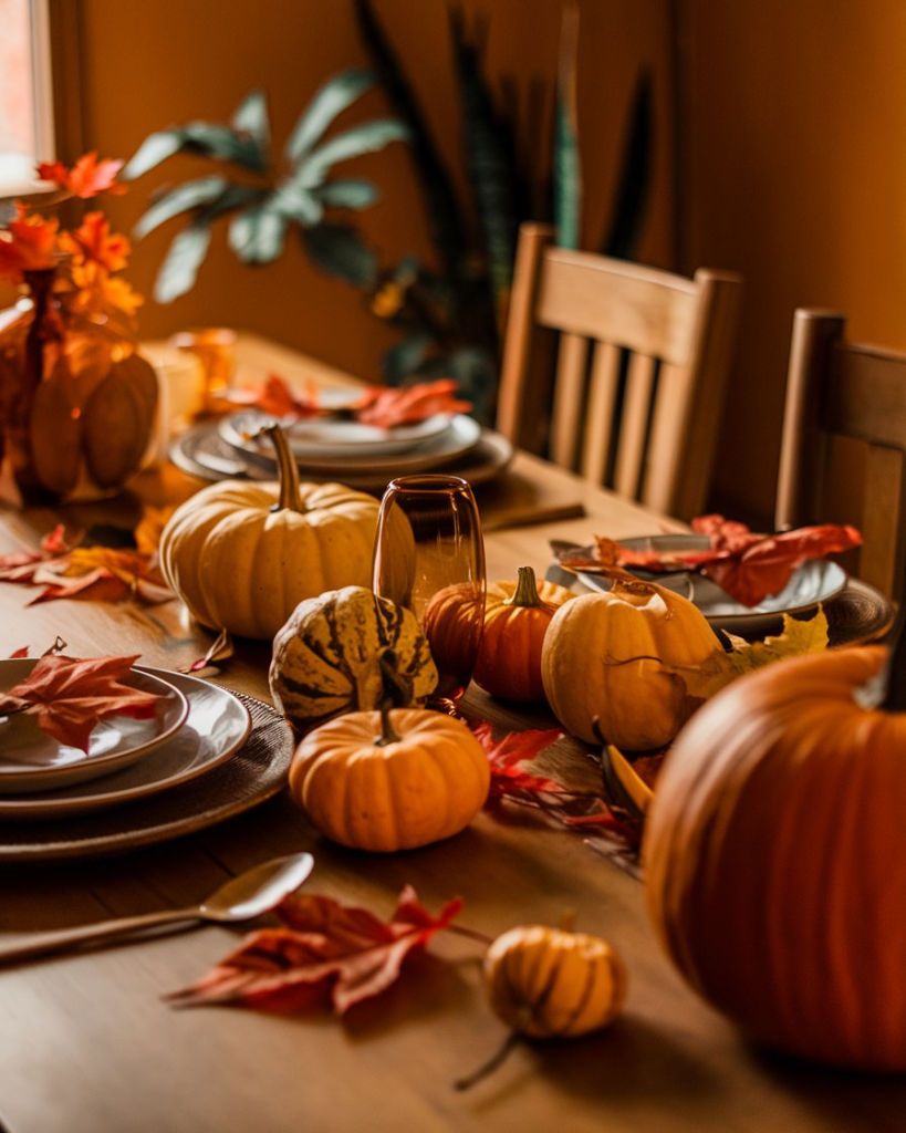 Cozy Fall Dining Table Ideas