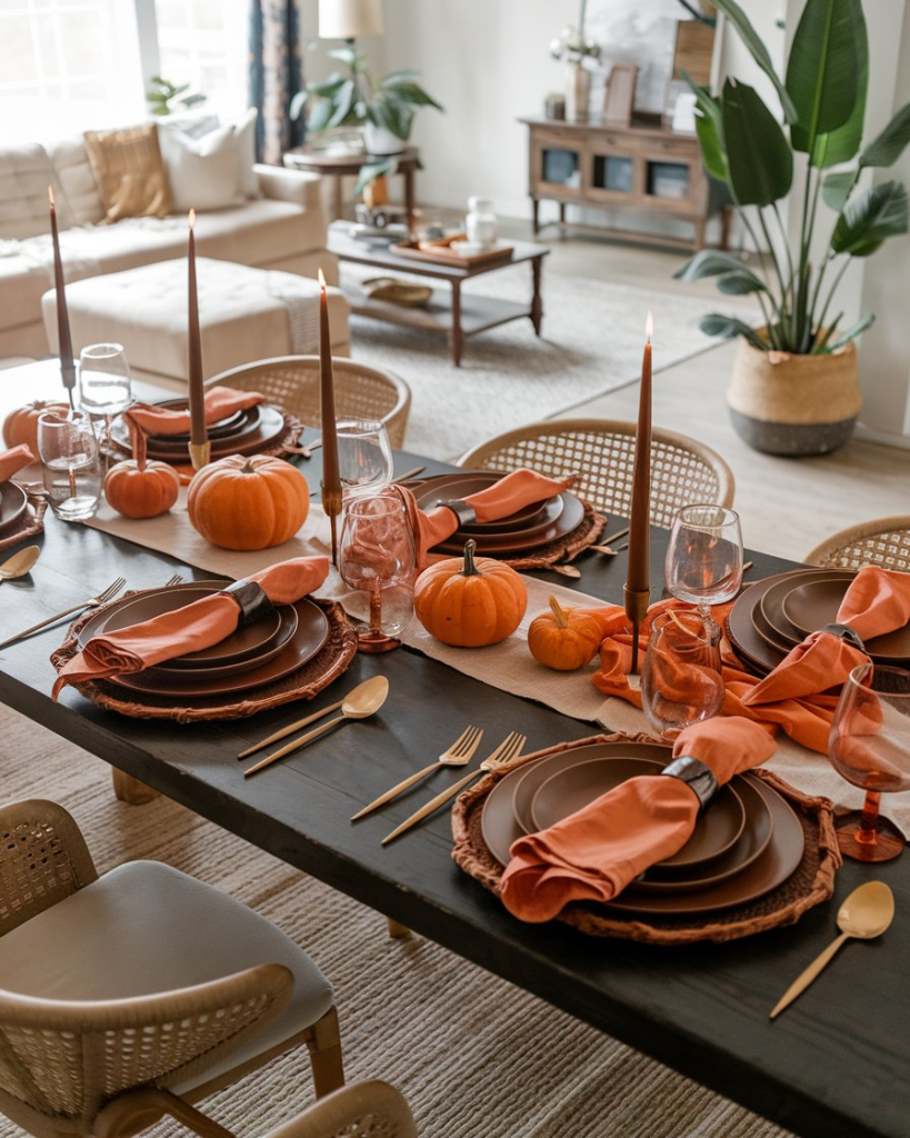 Cozy Fall Dining Table Ideas