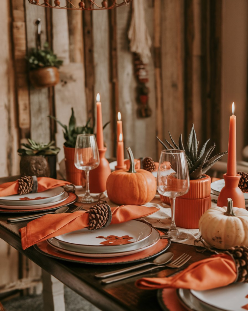 Cozy Fall Dining Table Ideas