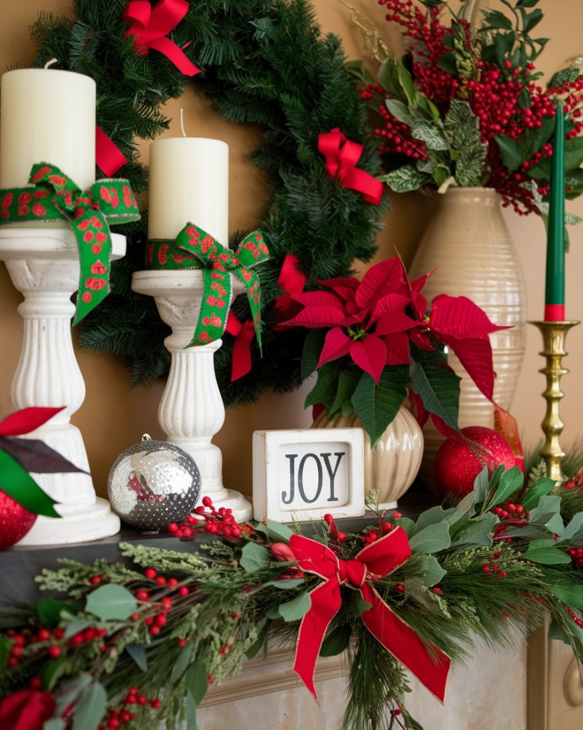 Christmas Mantle Decor Ideas