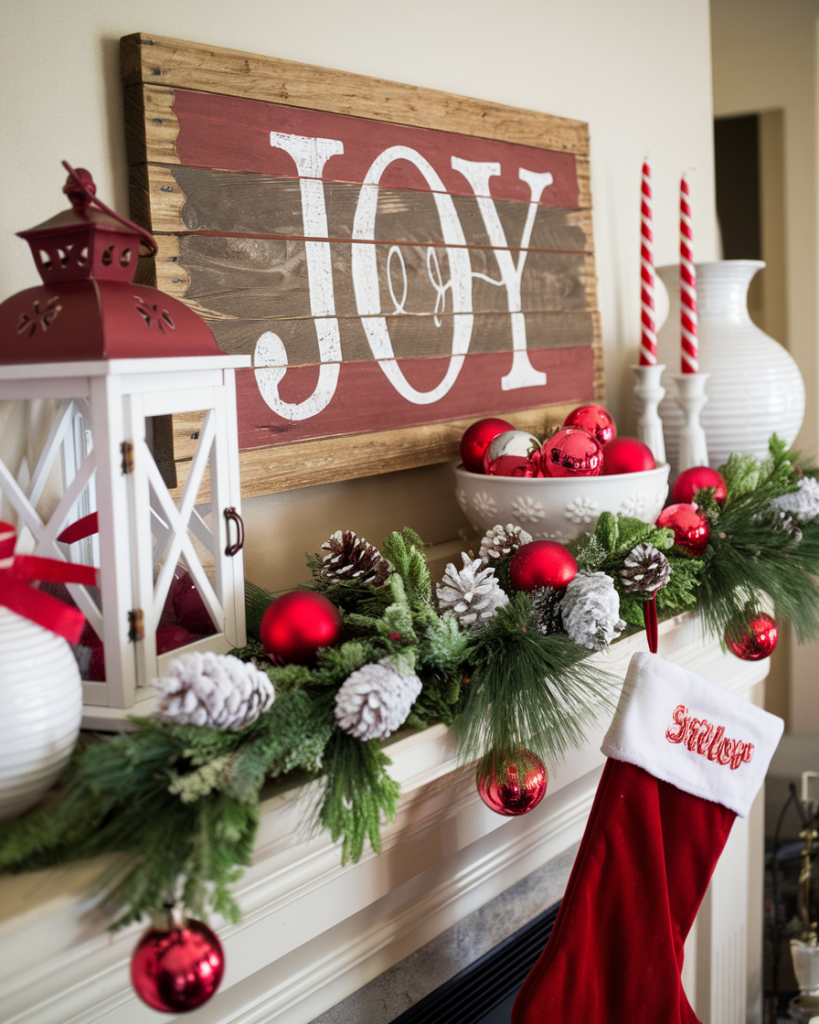 Christmas Mantle Decor Ideas