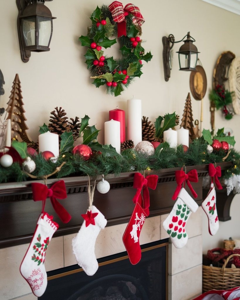 Christmas Mantle Decor Ideas