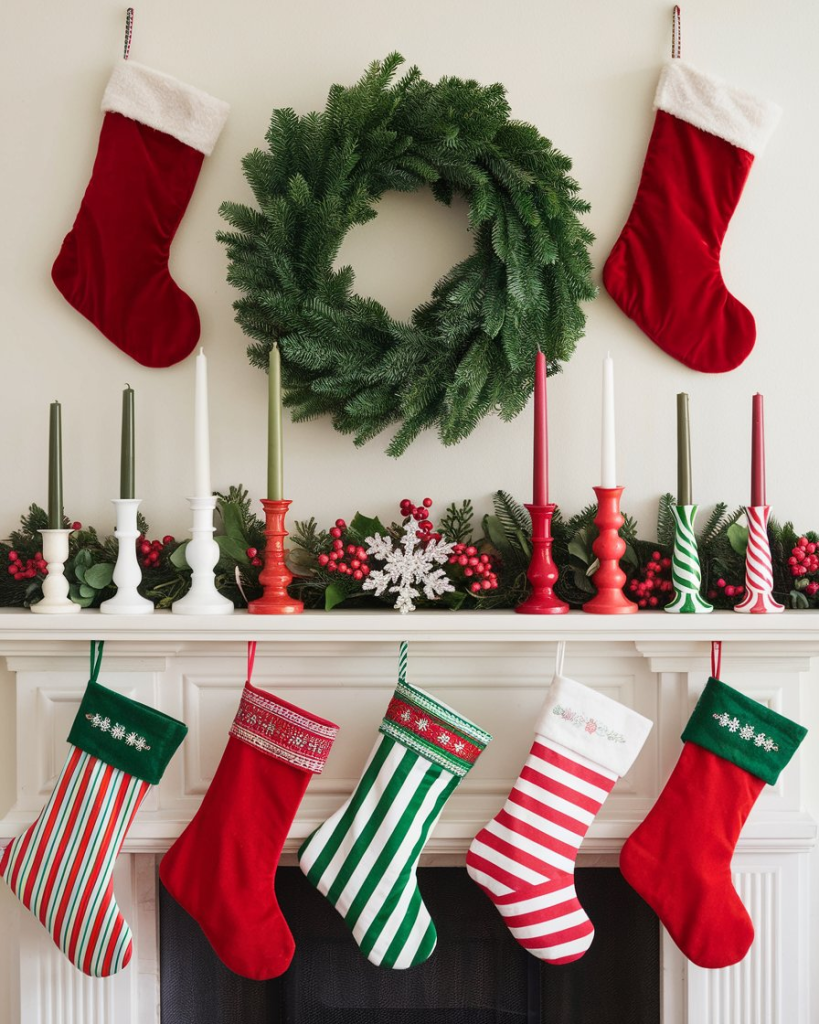 Christmas Mantle Decor Ideas