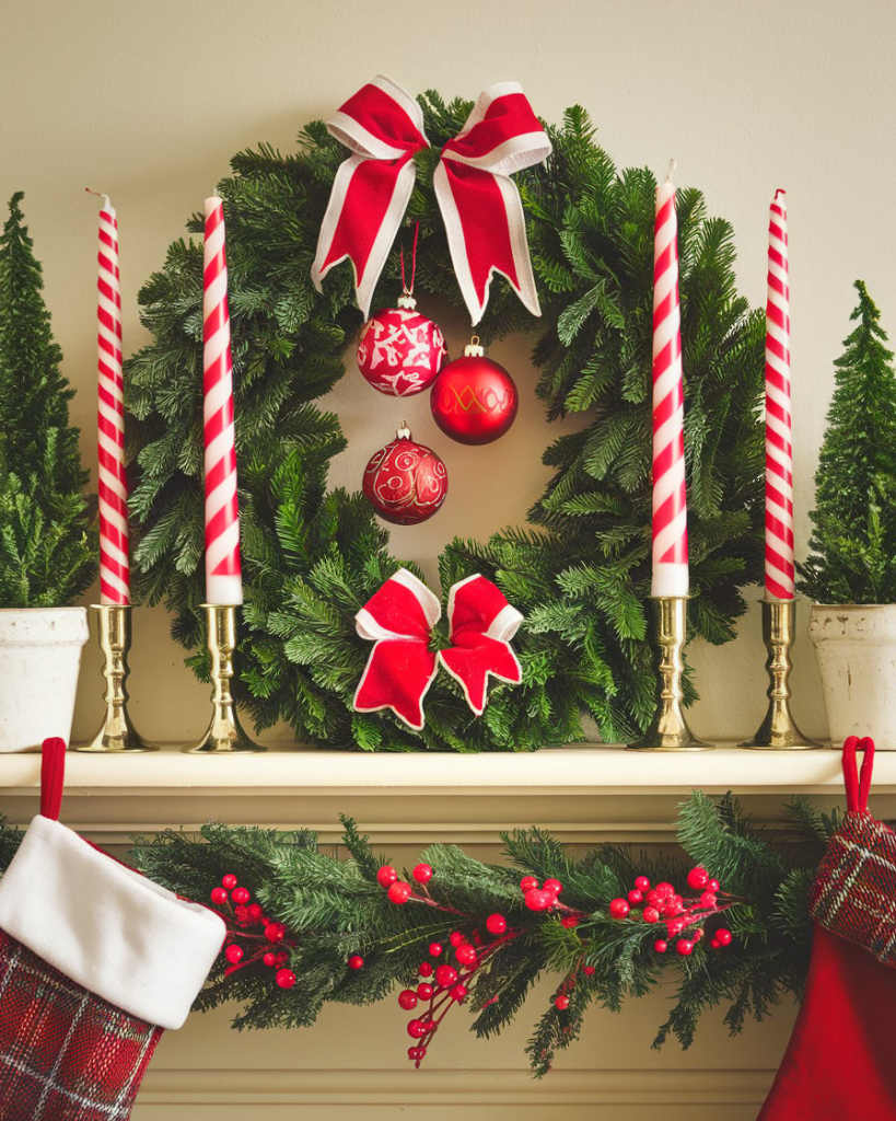 Christmas Mantle Decor Ideas