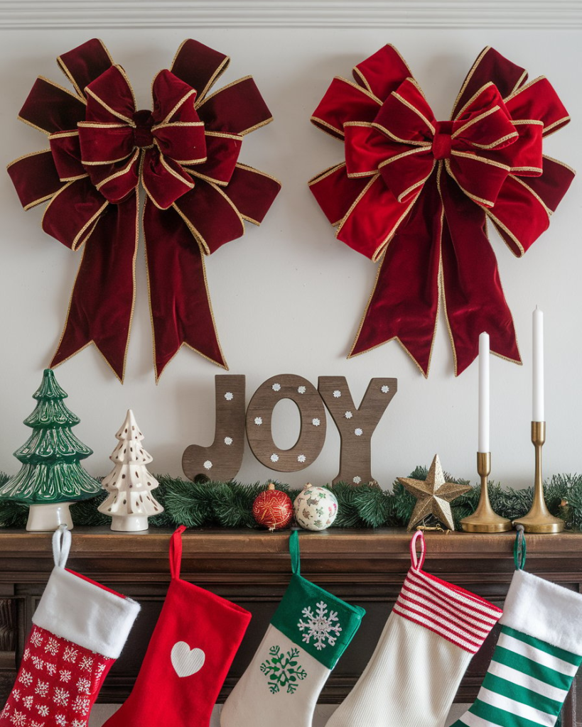 Christmas Mantle Decor Ideas