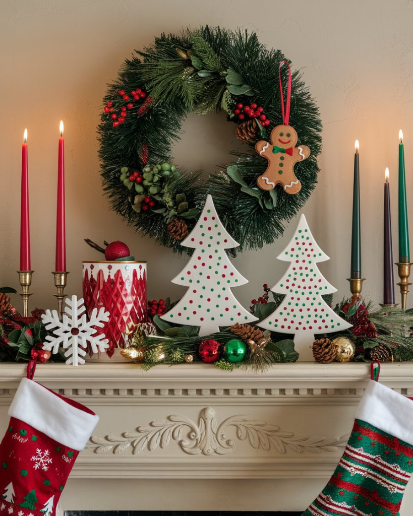 Christmas Mantle Decor Ideas