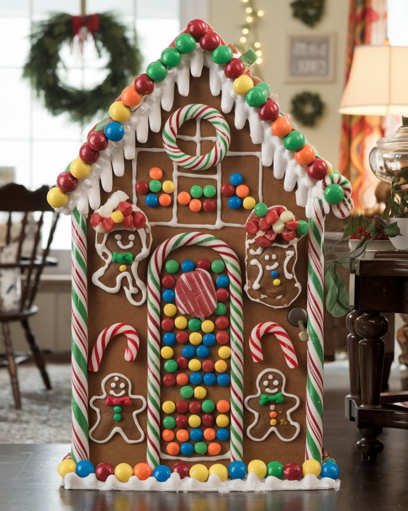 Gingerbread House Door Decor Ideas