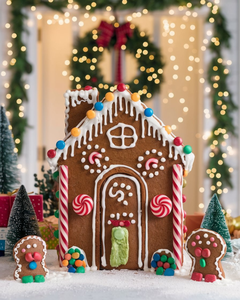 Gingerbread House Door Decor Ideas