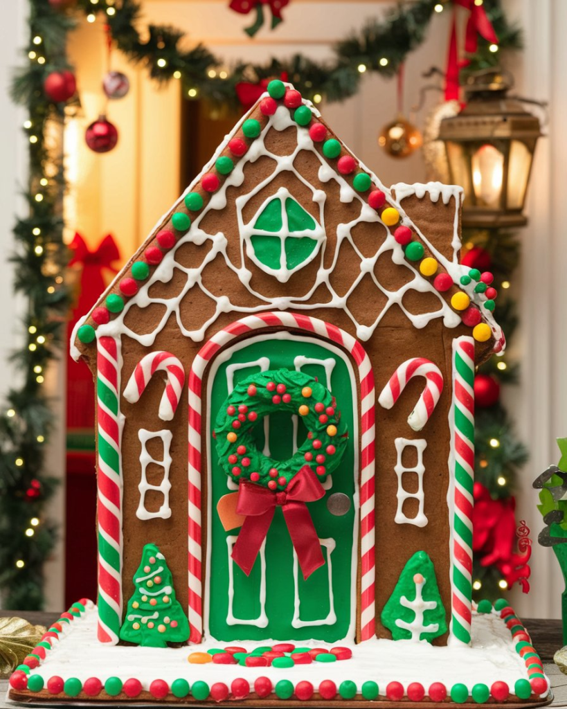 Gingerbread House Door Decor Ideas