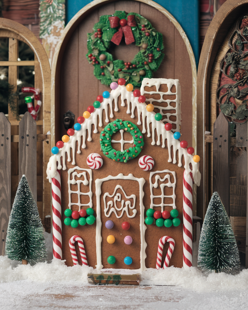 Gingerbread House Door Decorations