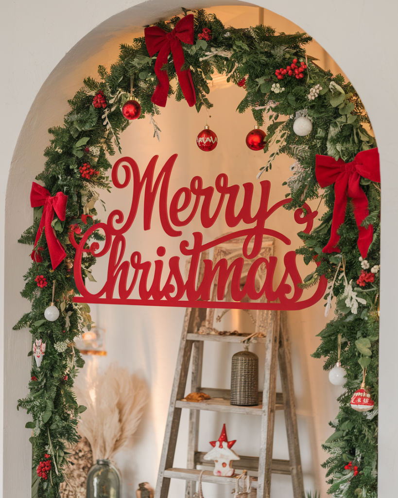 Christmas Archway Decor Indoor