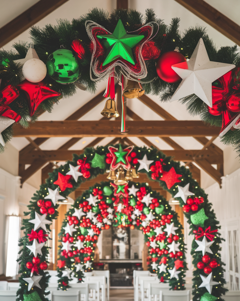 Christmas Archway Decor Indoor