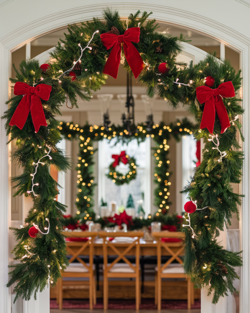 Christmas Archway Decor Indoor