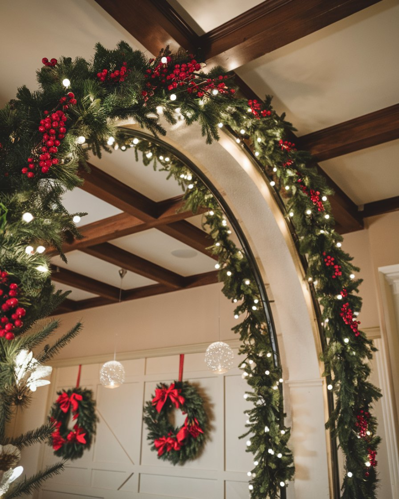 Christmas Archway Decor Indoor