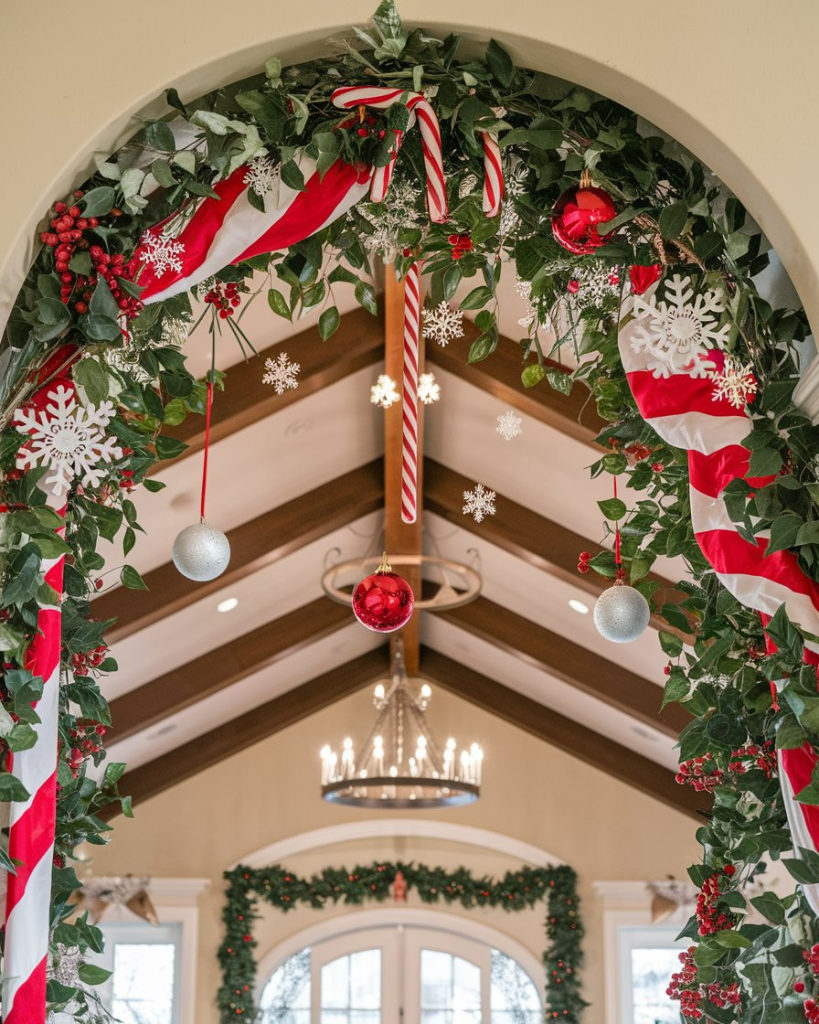 Christmas Archway Decor Indoor