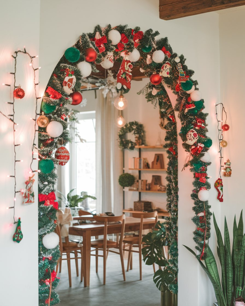 Christmas Archway Decor Indoor