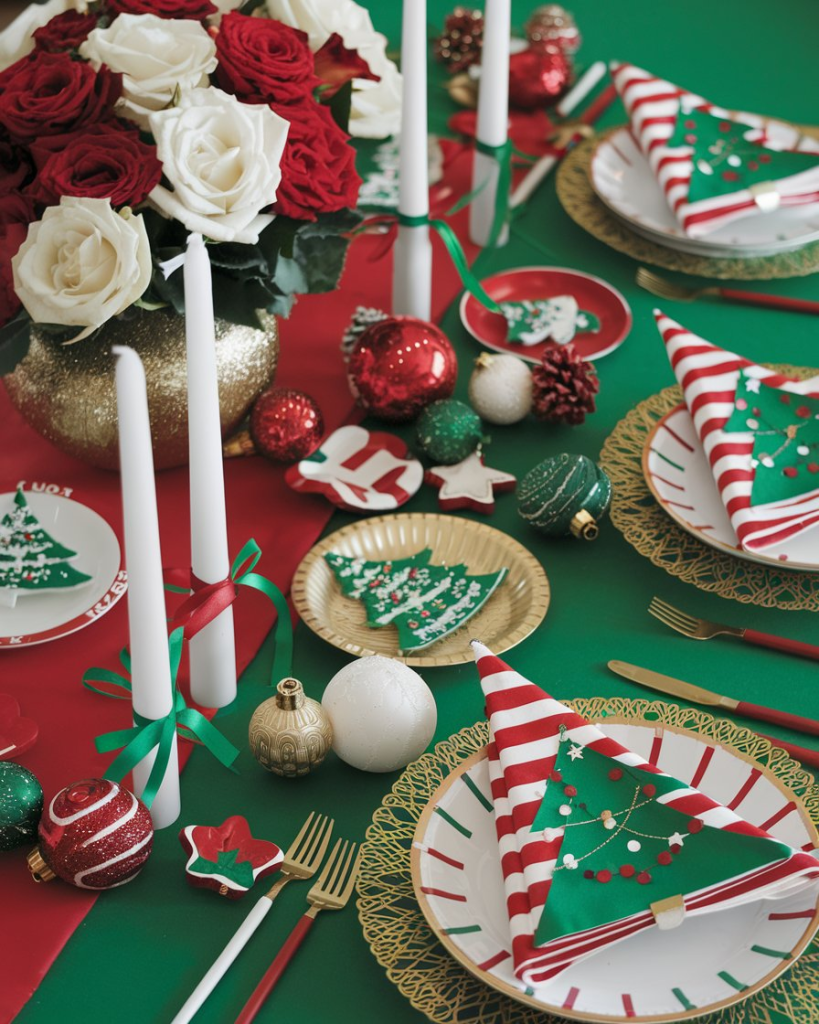 Christmas Table Decorations deas