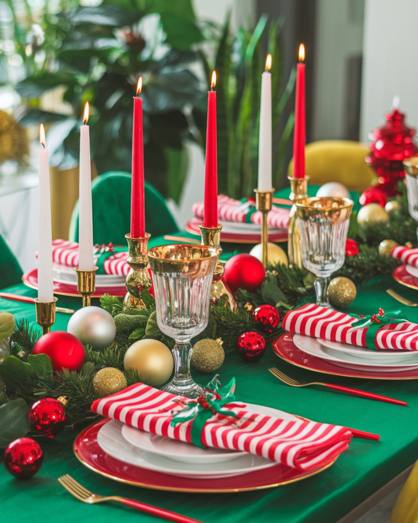 Christmas Table Decorations deas