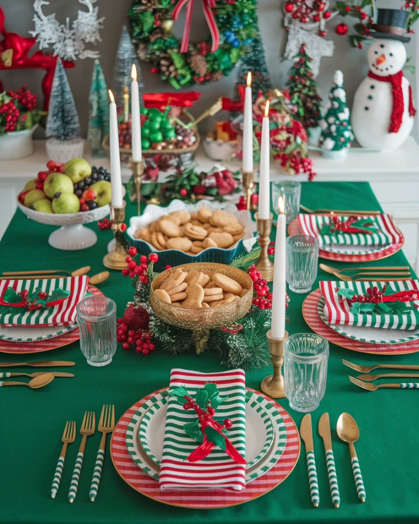 Christmas Table Decorations deas